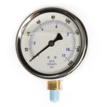 4” Liquid Filled Gauge - 1/4" Bottom Connection (SSG4012)