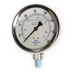 4” All Stainless Gauge – 1/4″ Bottom Connection (SSS4000)