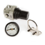 Miniature Regulator 1/8” c/w gauge (Universal)