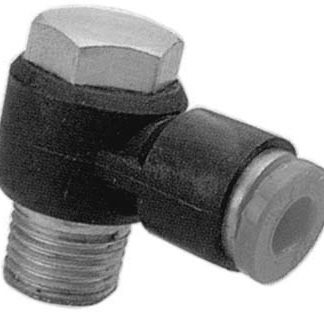Male Elbow - Brass/Plastic