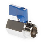 Miniature Brass Ball Valves - Male/Female