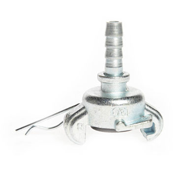 Coupler - Hose End c/w Safety Clip