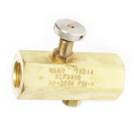 KLN Series Needle Valve (Knurled Knob) - Brass (Rego)