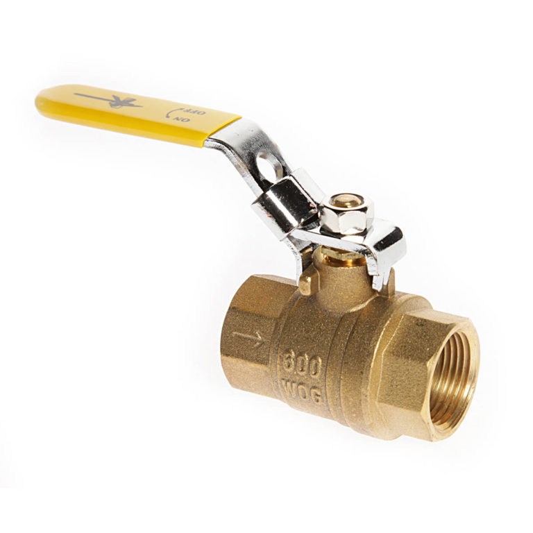 1 Piece Stainless Steel Ball Valve with Locking Handle Royal Fluid