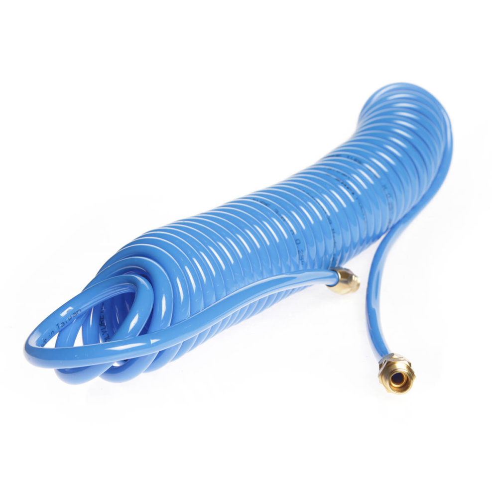 Campbell Hausfeld MP2681 25-Foot 1/4-Inch Nylon Recoil Air Hose – Compact, Lightweight, And Retractable For Pneumatic Tools